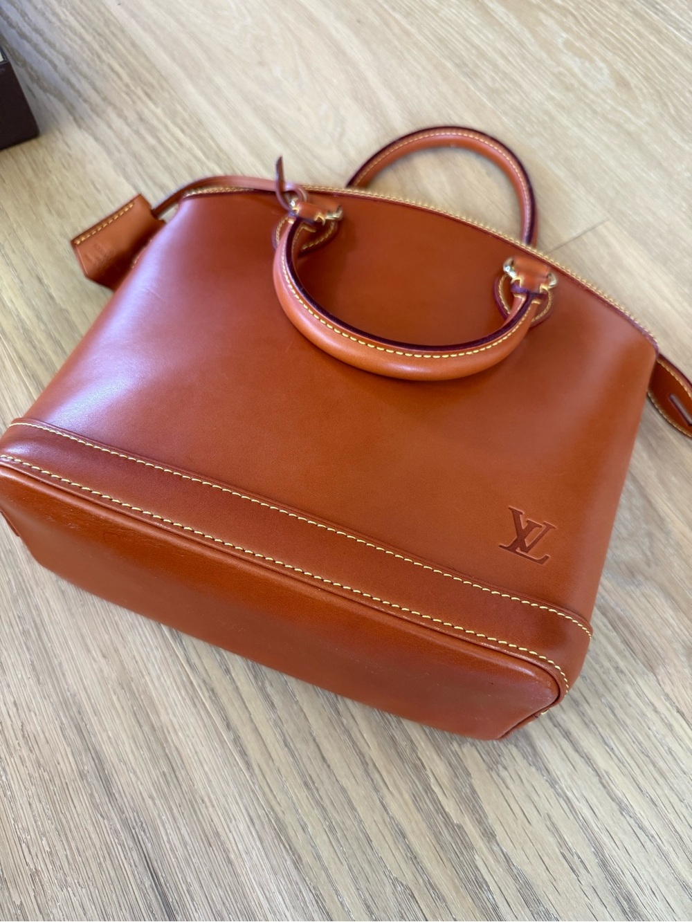 Louis Vuitton Nomad Leather Lockit Handbag - Picture 9 of 12